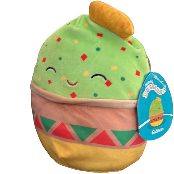 Squishmallow 10” Gideon Guacamole AUTHENTIC Kellytoy Soft Plush Toy - Picture 1 of 12
